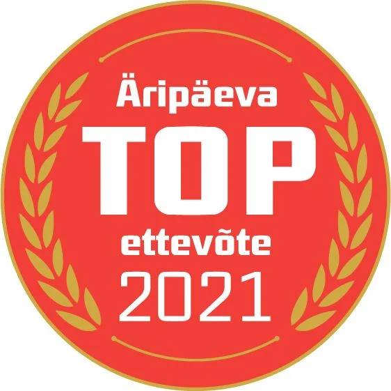 TOP-i ettevõtte sertifikaat 2021