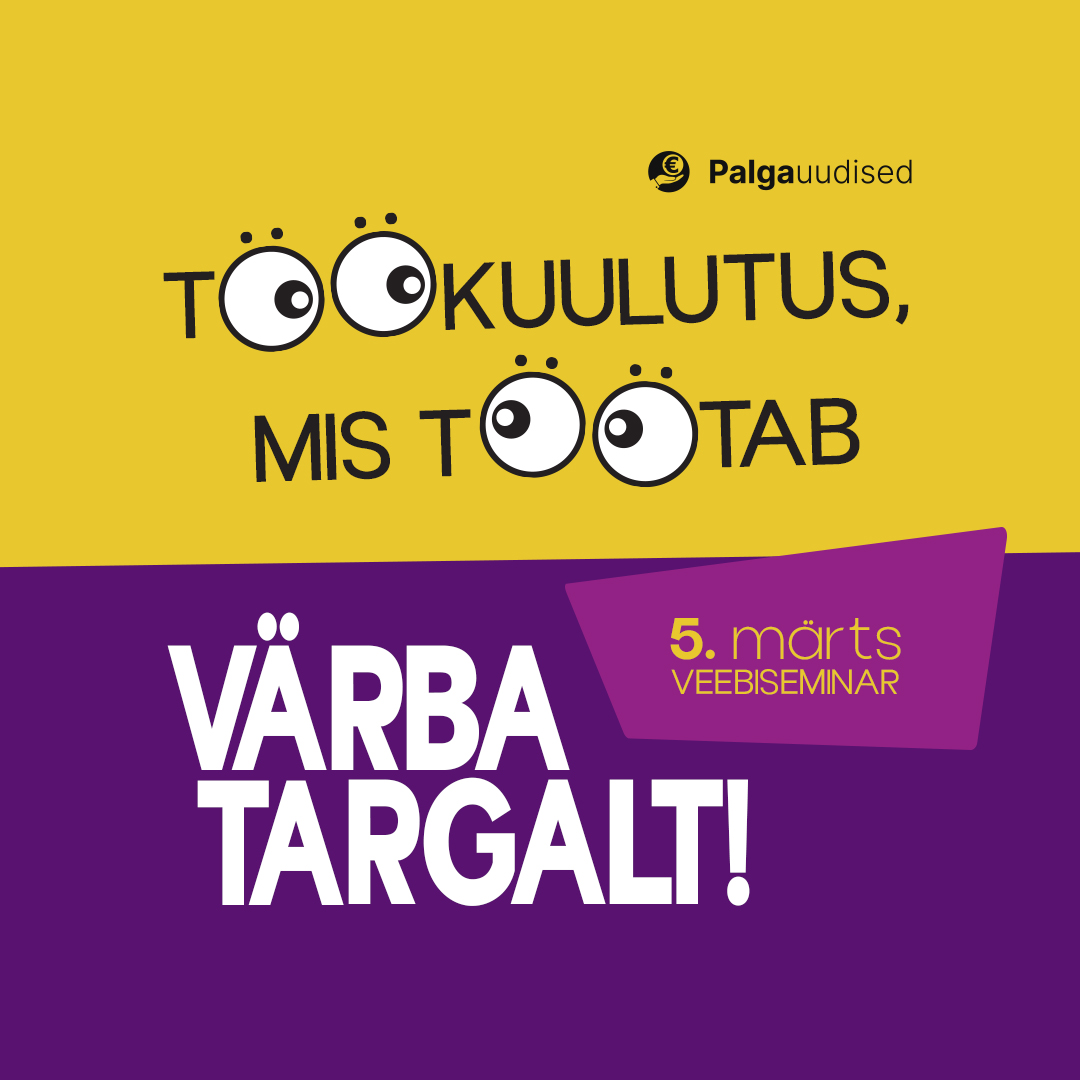 Töökuulutus, mis töötab. Värba targalt!