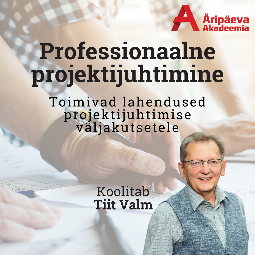 29.01.-30.01.2025 Professionaalne projektijuhtimine