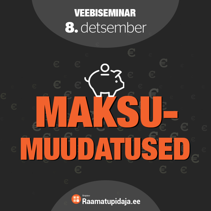 Maksumuudatused