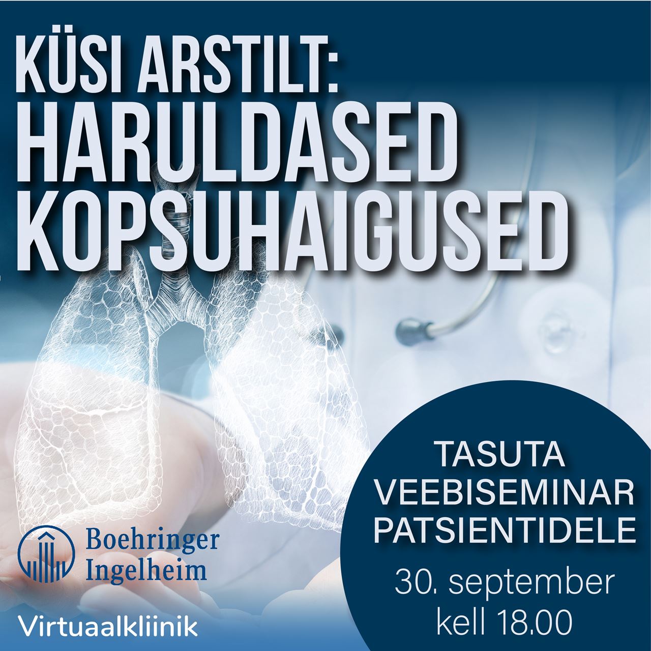Küsi arstilt: haruldased kopsuhaigused
