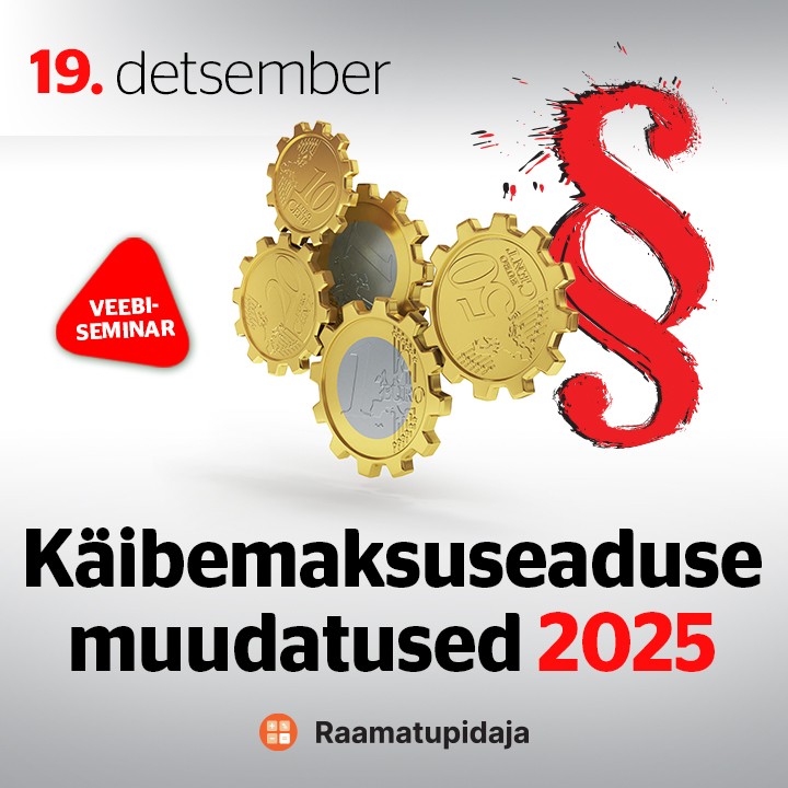 Käibemaksuseaduse muudatused 2025