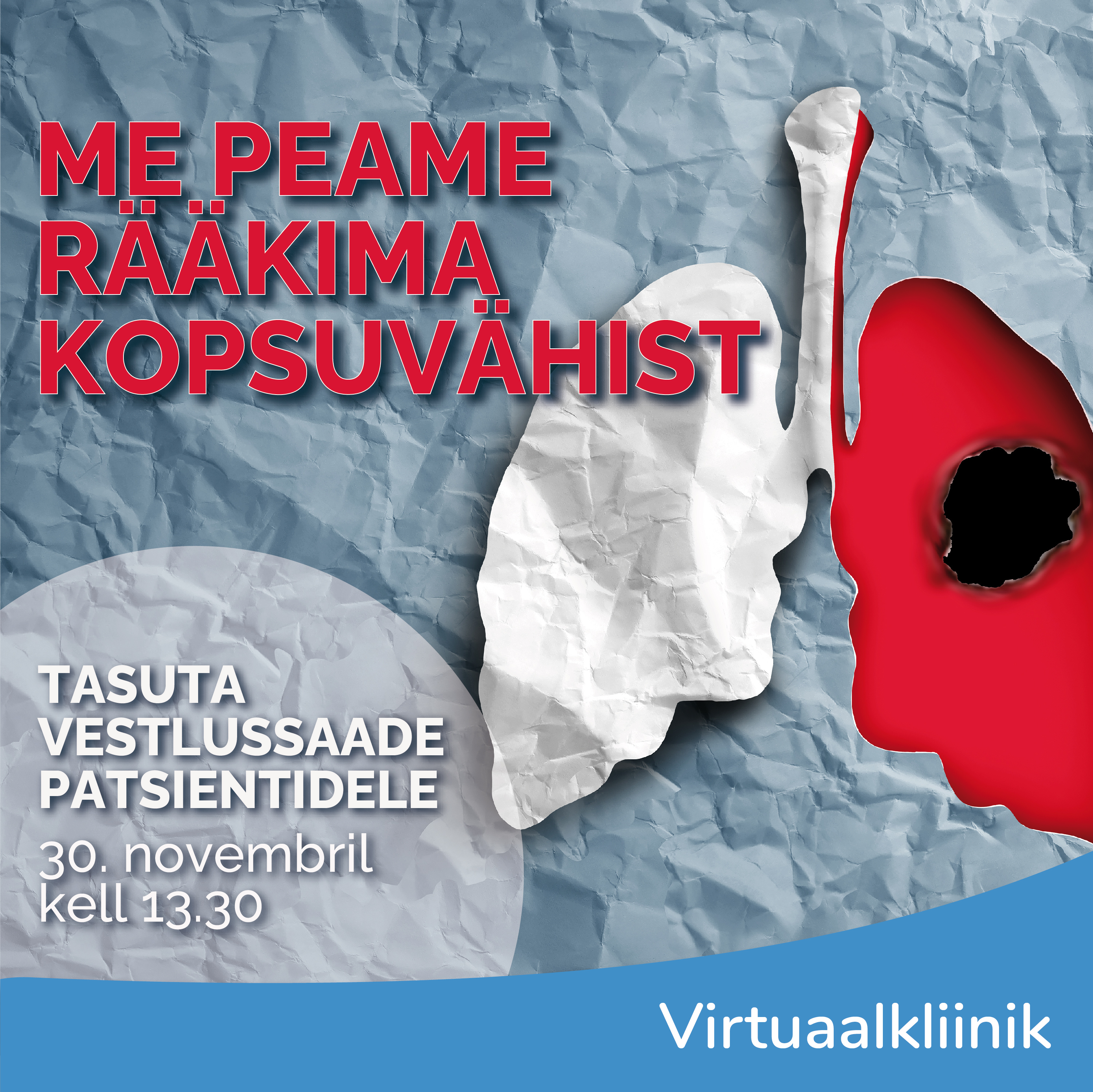 Me peame rääkima kopsuvähist