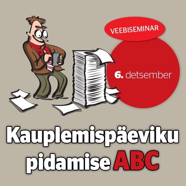 Kauplemispäeviku pidamise ABC