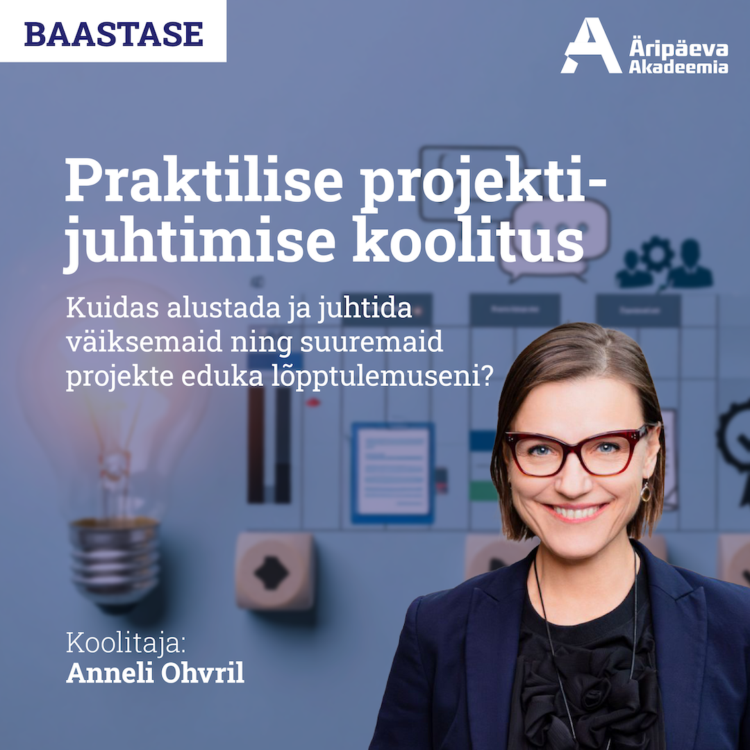 19.08.2025 Praktilise projektijuhtimise koolitus-baastase