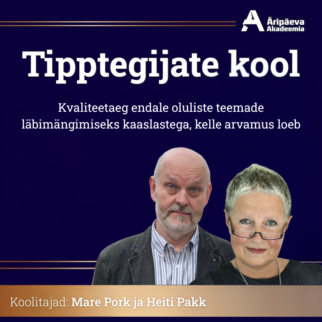 Tipptegijate kool 2025/2026