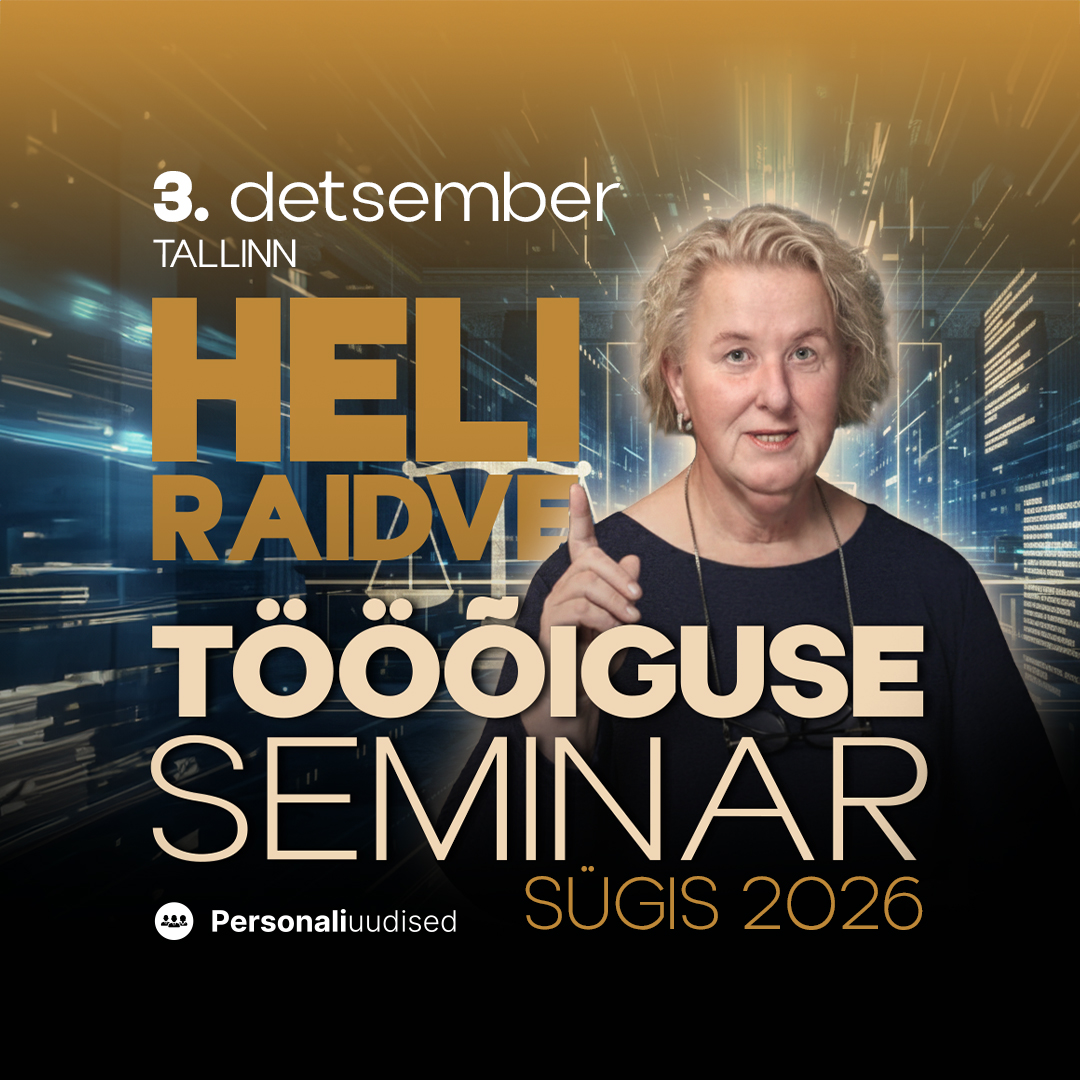 Heli Raidve tööõiguse seminar, sügis 2026