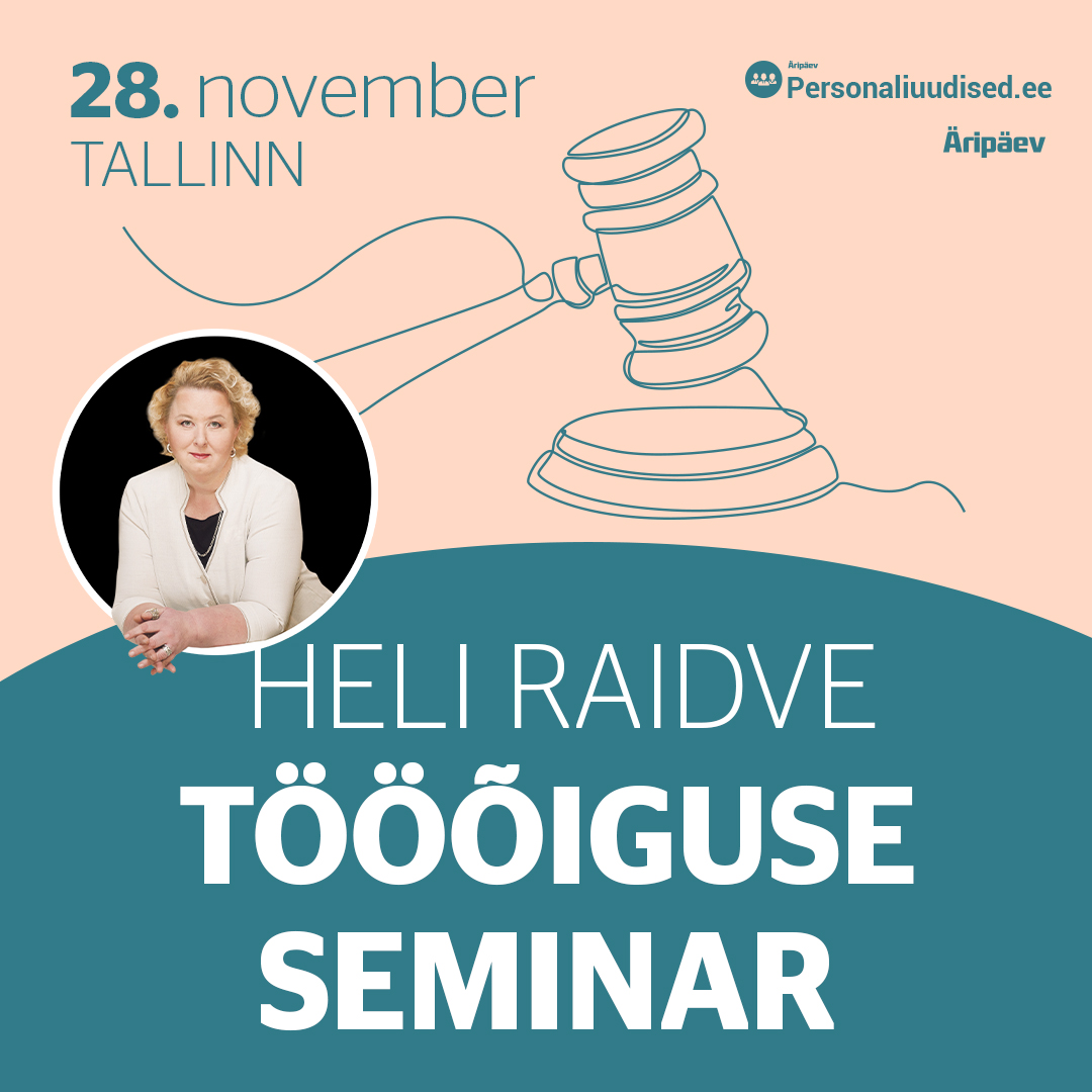 Heli Raidve tööõiguse seminar 