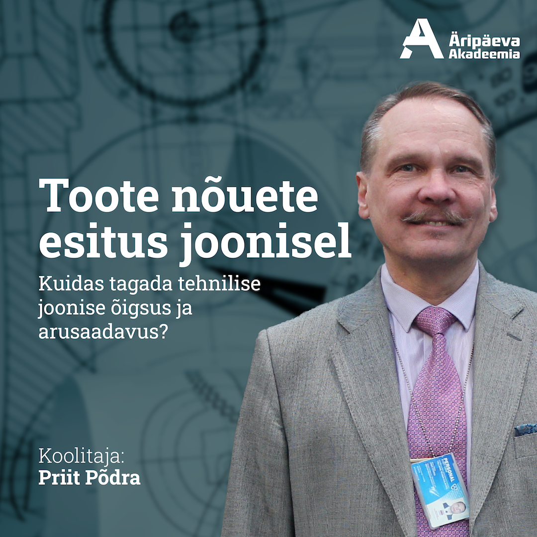 Toote nõuete esitus joonisel