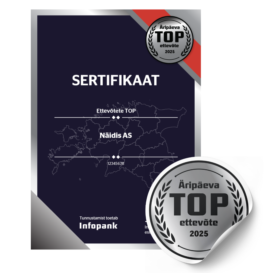TOP ettevõte platinum pakett 27 aastat järjest