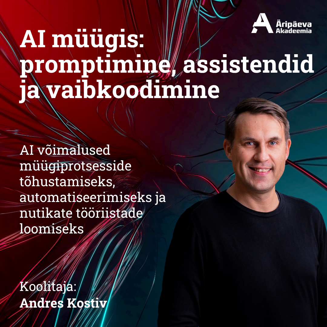 AI müügis: promptimine, assistendid ja vaibkoodimine