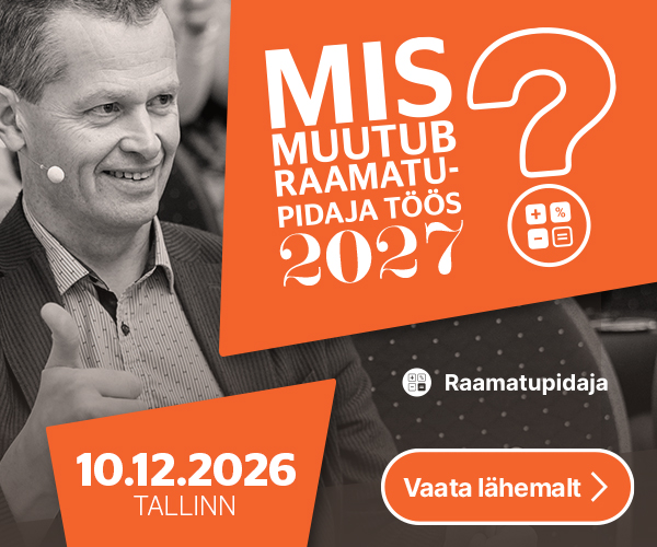 Mis muutub raamatupidaja töös 2027?