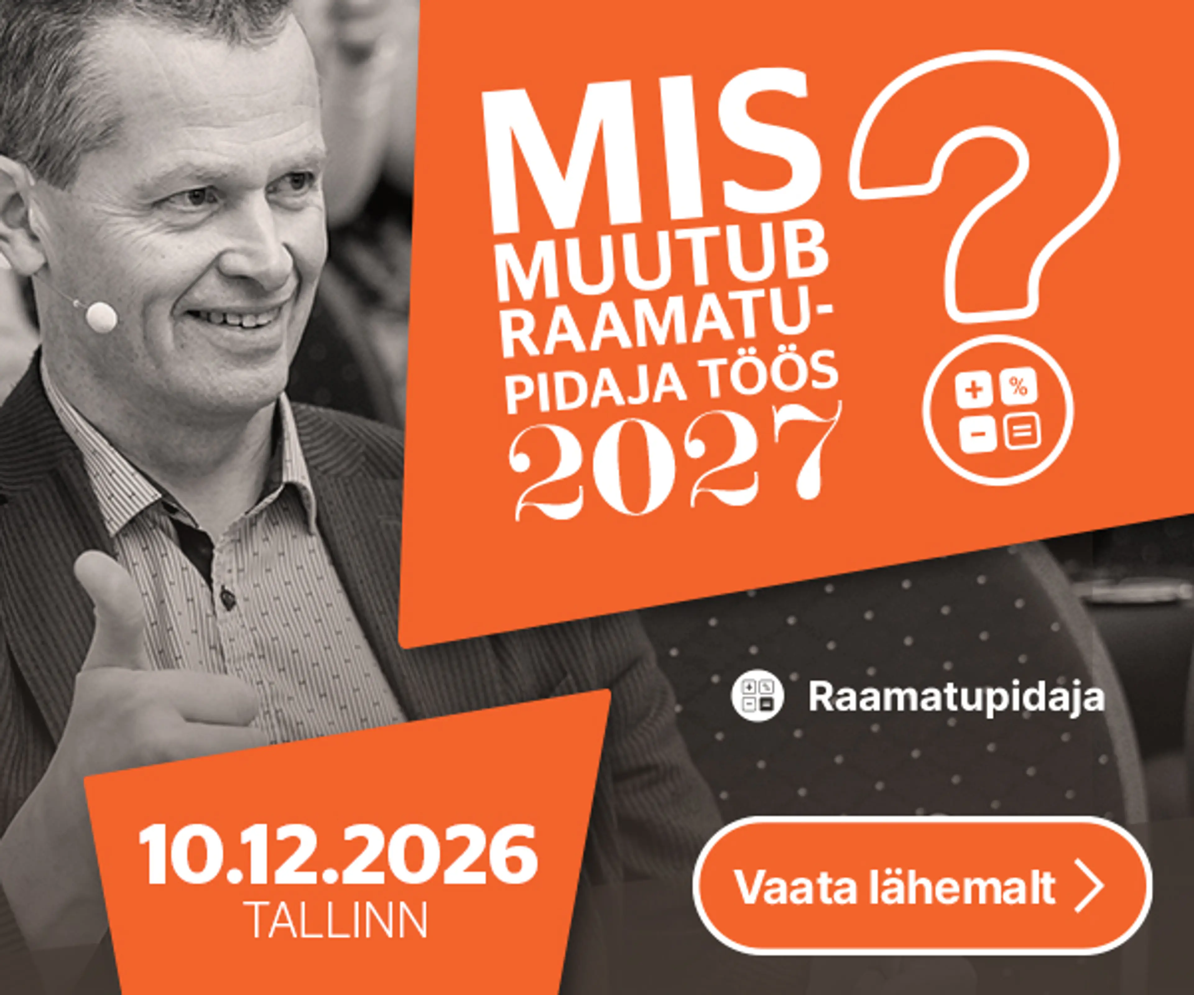 Mis muutub raamatupidaja töös 2027?