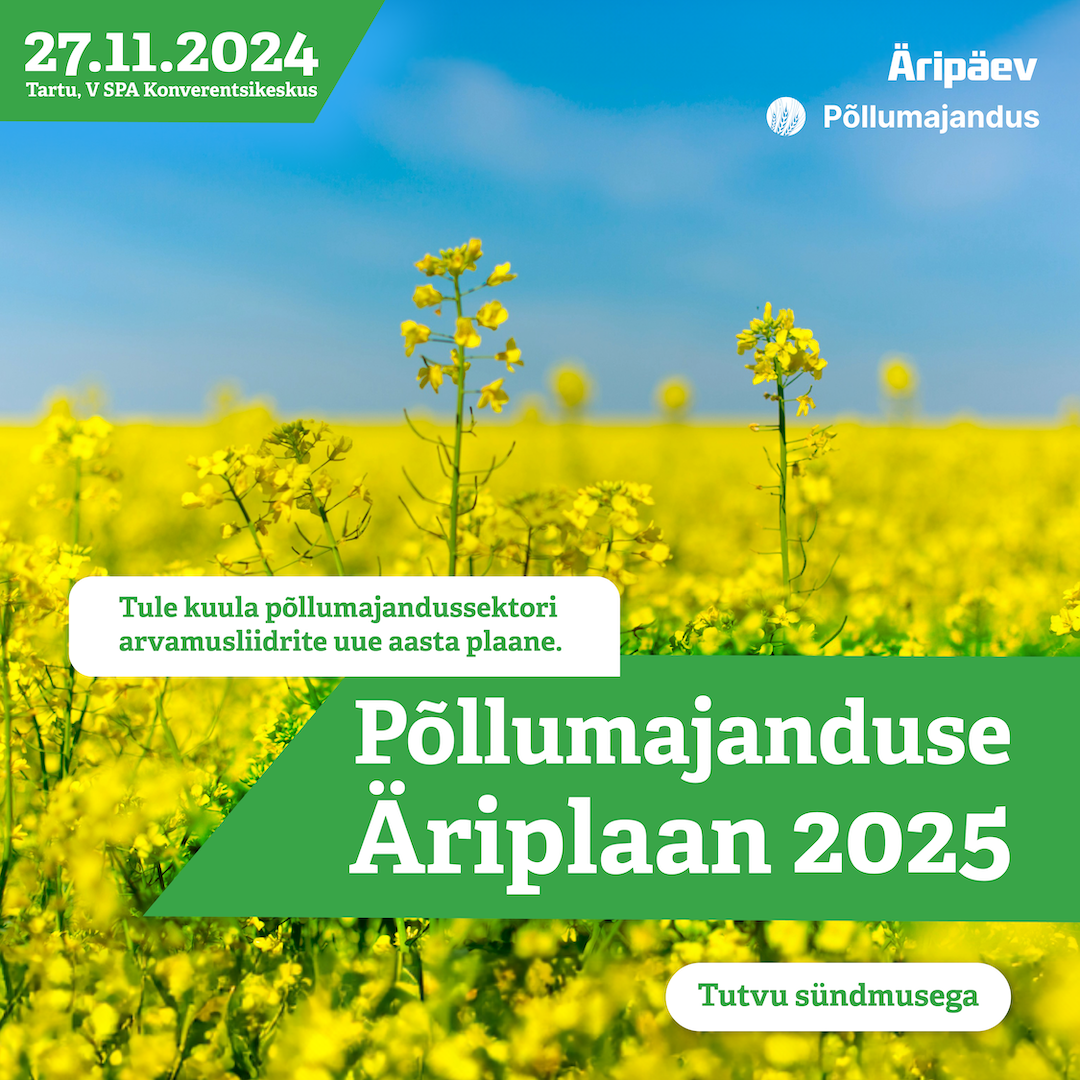 Põllumajanduse Äriplaan 2025 - saalipilet