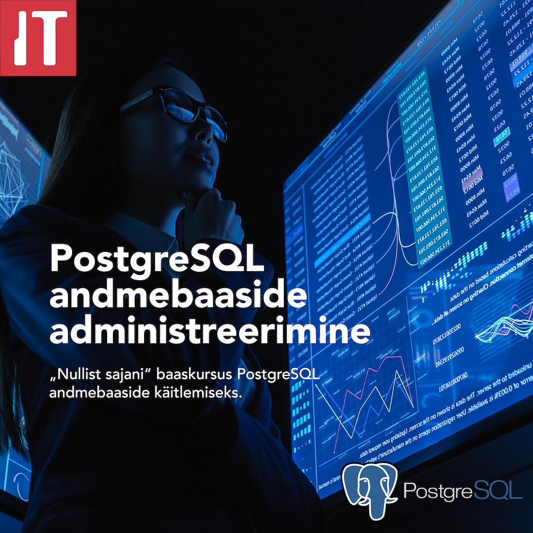 PostgreSQL andmebaaside administreerimine