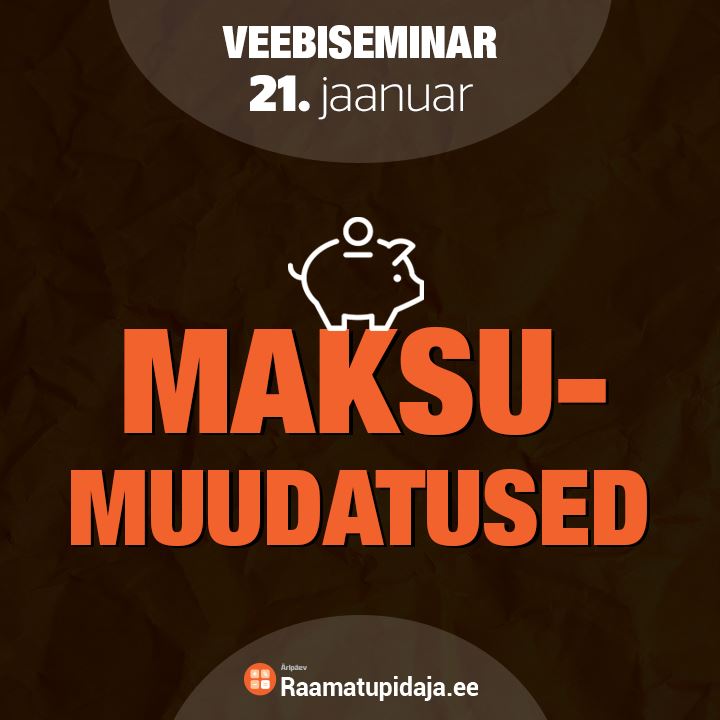 Maksumuudatused