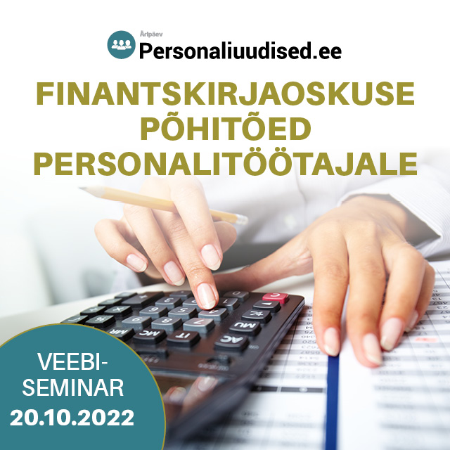 Finantskirjaoskuse põhitõed personalitöötajale
