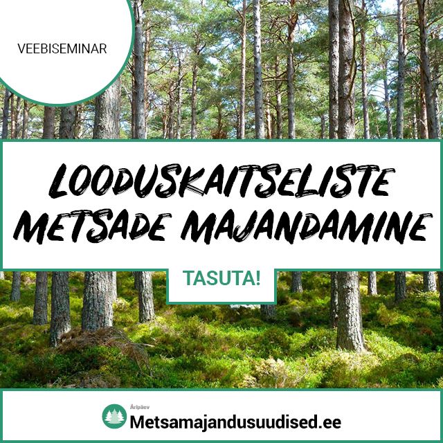 Järelvaadatav: Looduskaitseliste metsade majandamine