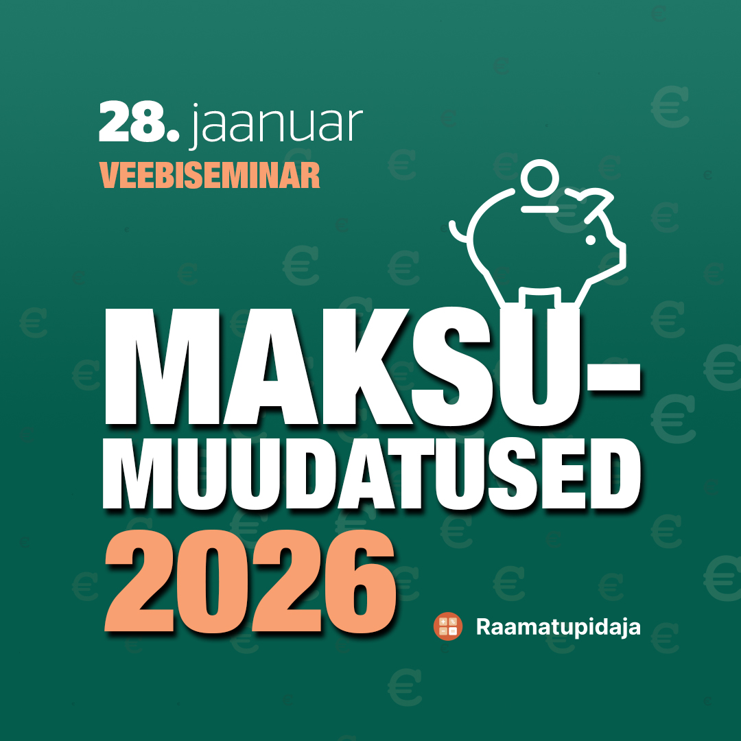 Maksumuudatused 2026