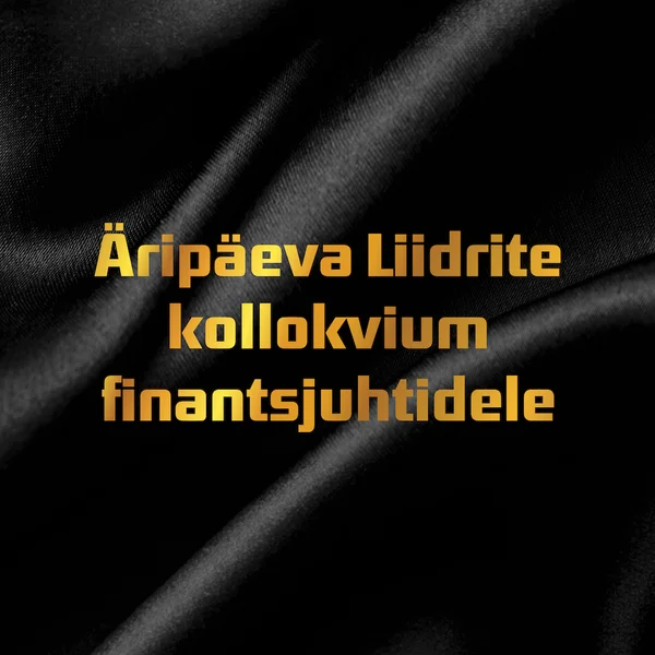 Äripäeva Liidrite kollokvium finantsjuhtidele 2025/26