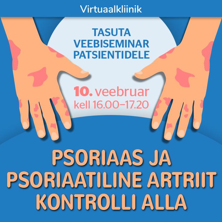 Psoriaas ja psoriaatiline artriit kontrolli alla