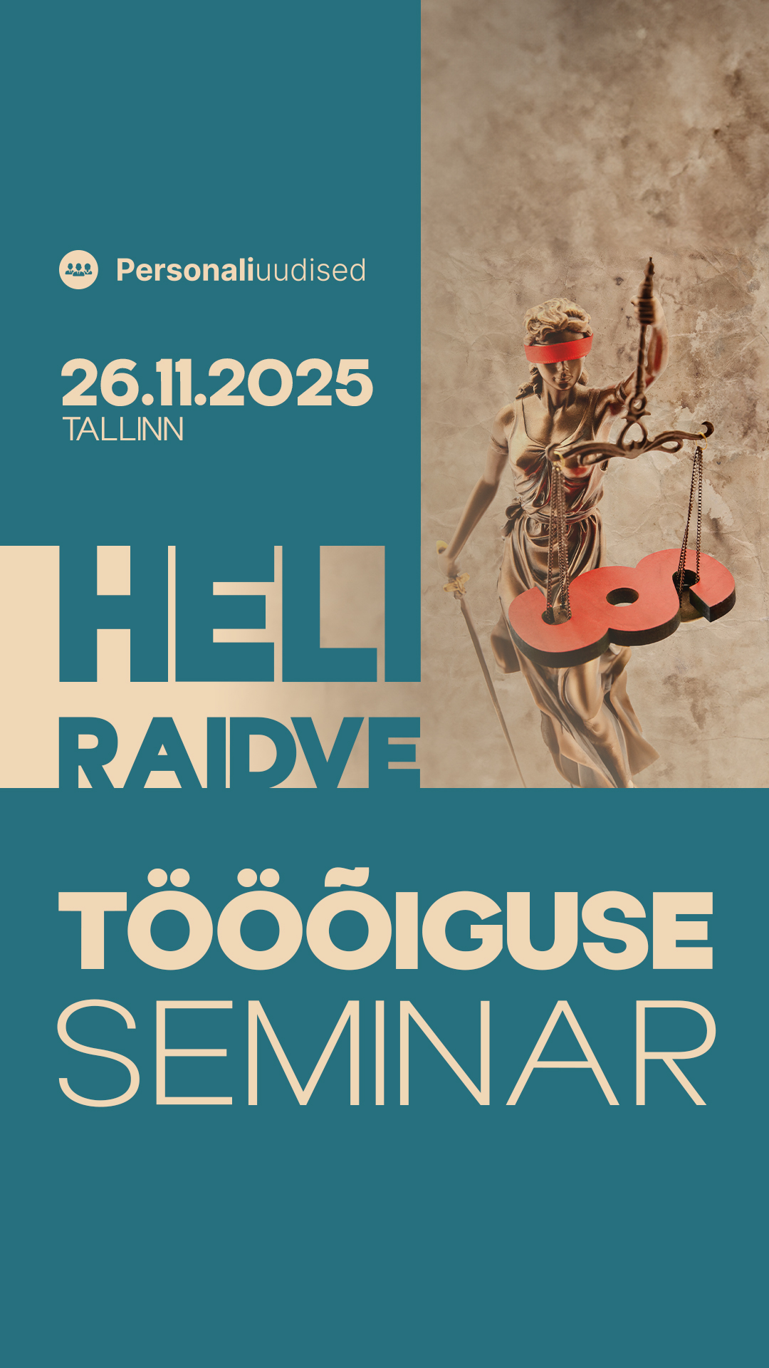 Heli Raidve tööõiguse seminar, sügis 2025