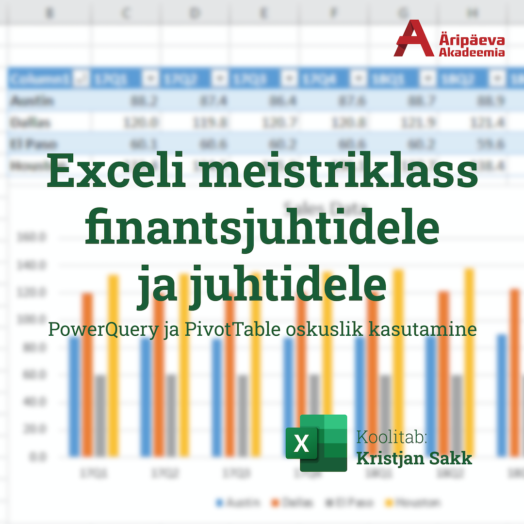 20.10.2025 Exceli meistriklass finantsjuhtidele ja juhtidele