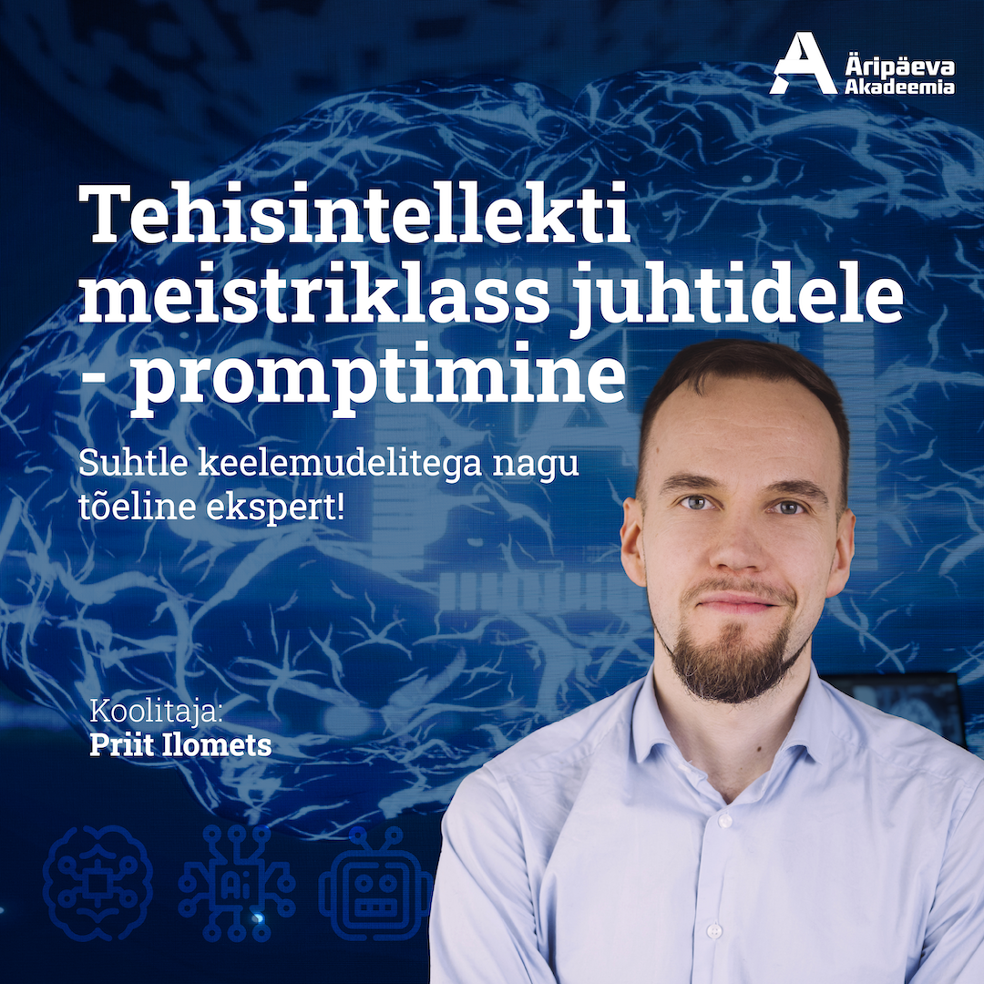 10.06.2025 Tehisintellekti meistriklass juhtidele - promptimine