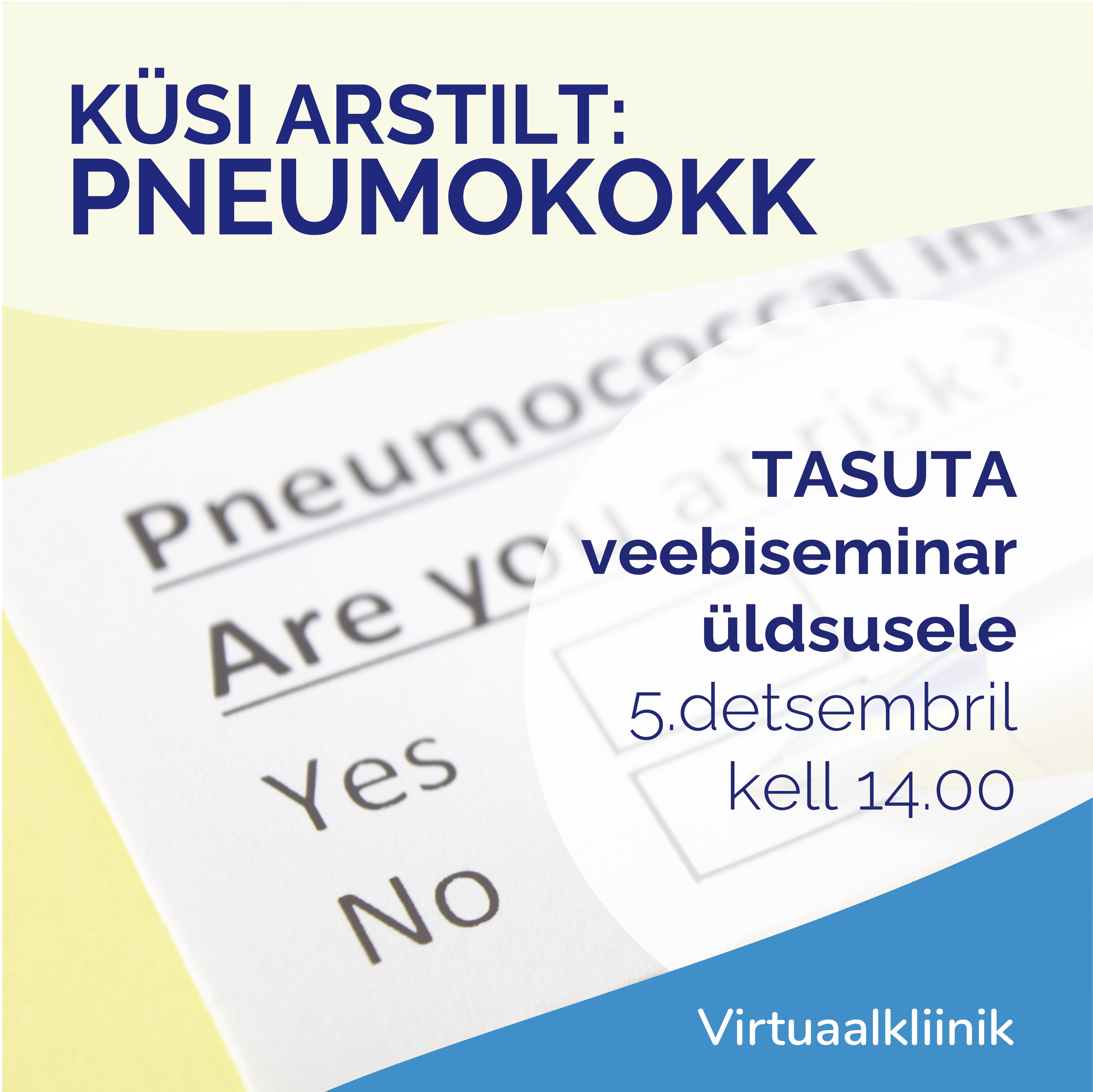 Küsi arstilt: Pneumokokk