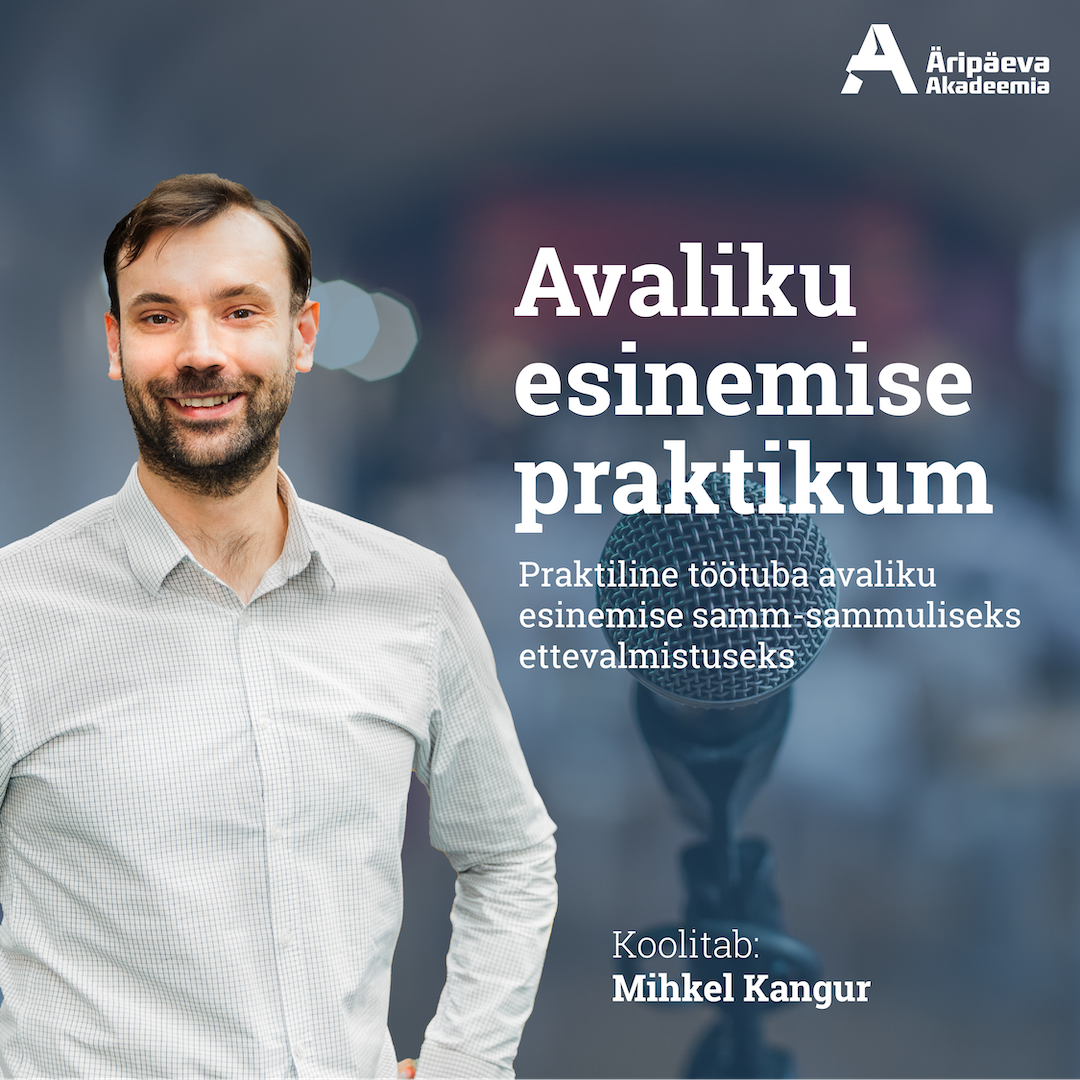 23.05.2025 Avaliku esinemise praktikum