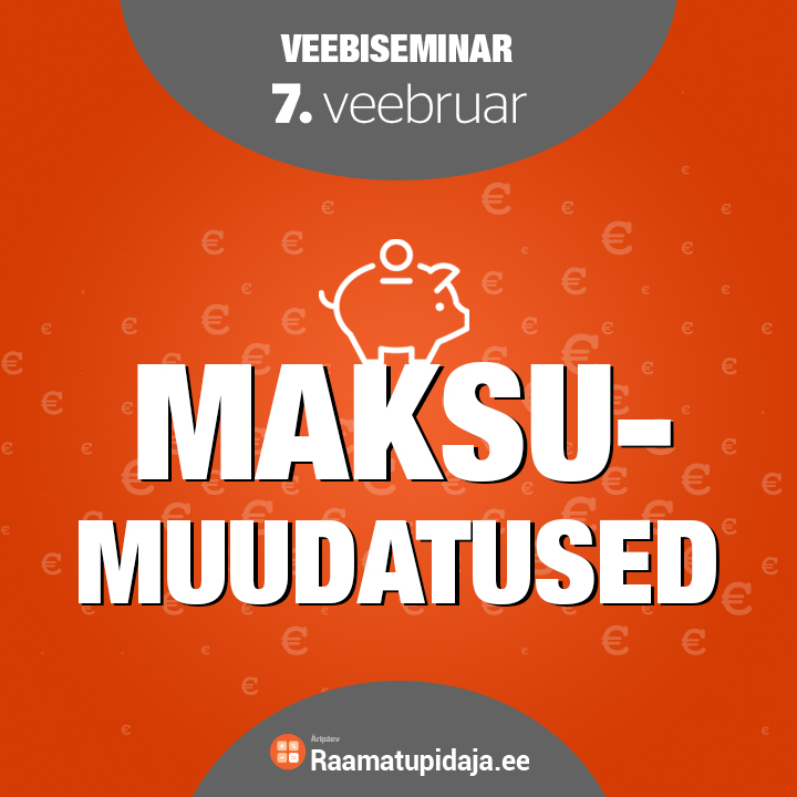 Maksumuudatused
