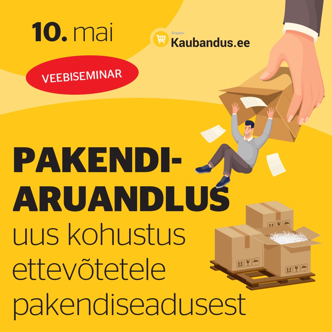 Pakendiaruandlus: uus kohustus ettevõtetele pakendiseadusest