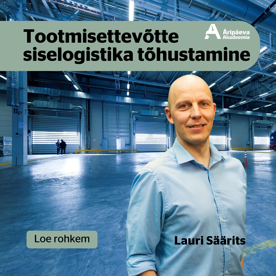 Tootmisettevõtte siselogistika tõhustamine