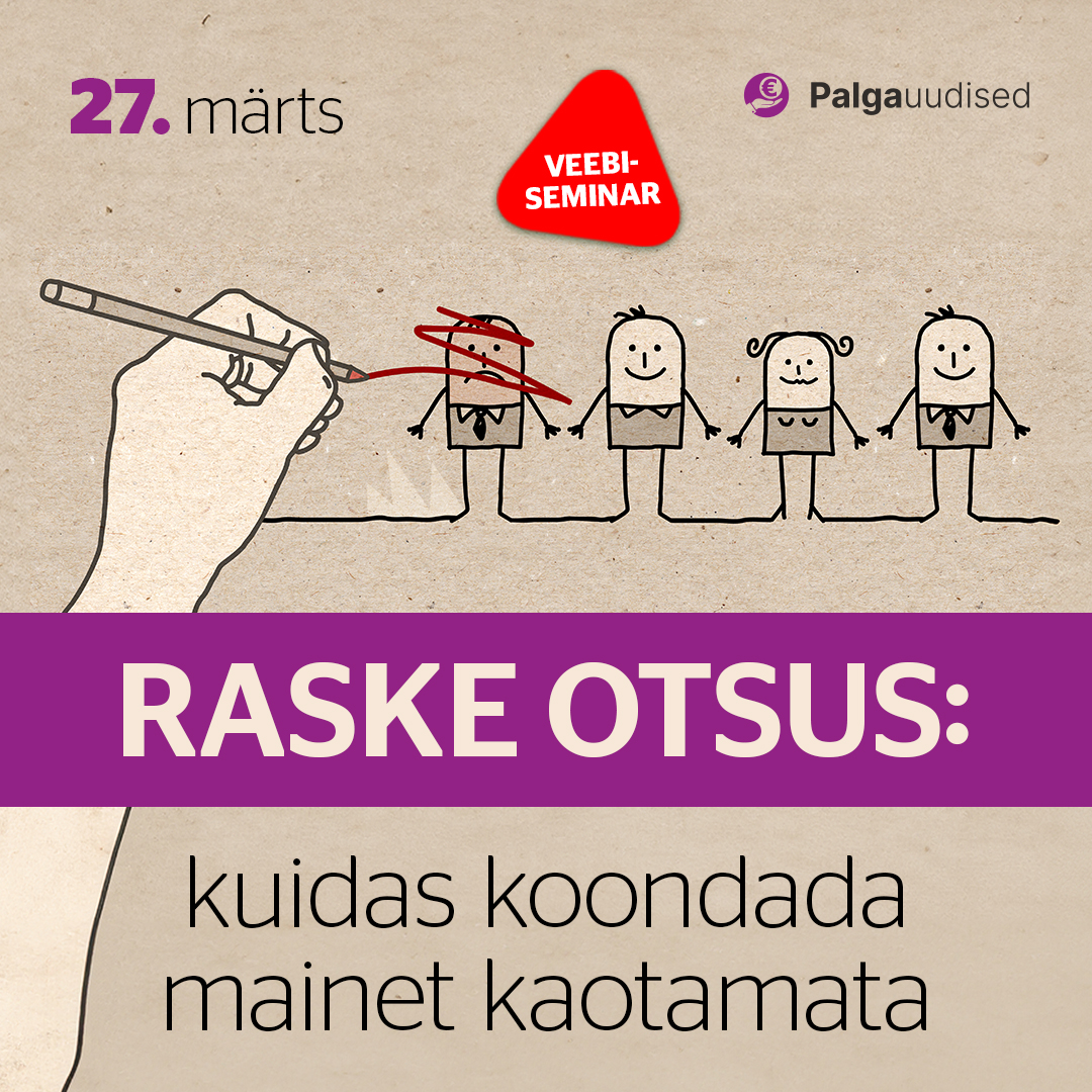 Raske otsus: kuidas koondada mainet kaotamata