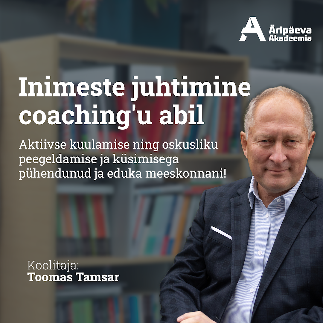 Inimeste juhtimine coaching'u abil