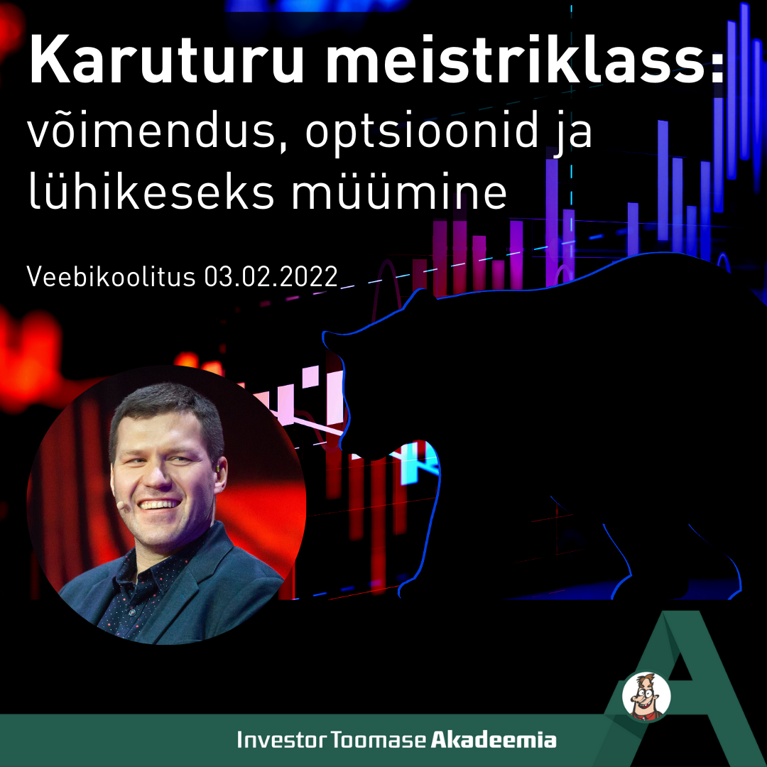 Karuturu meistriklass: võimendus, optsioonid ja lühikeseks müümine