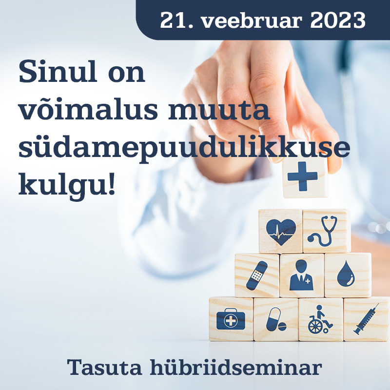 Sinul on võimalus muuta südamepuudulikkuse kulgu!