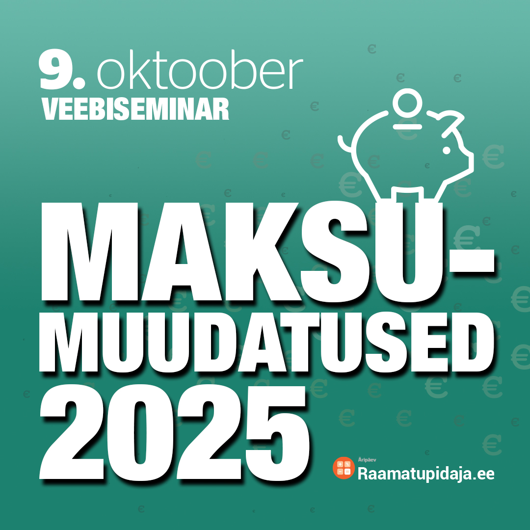 Maksumuudatused 2025