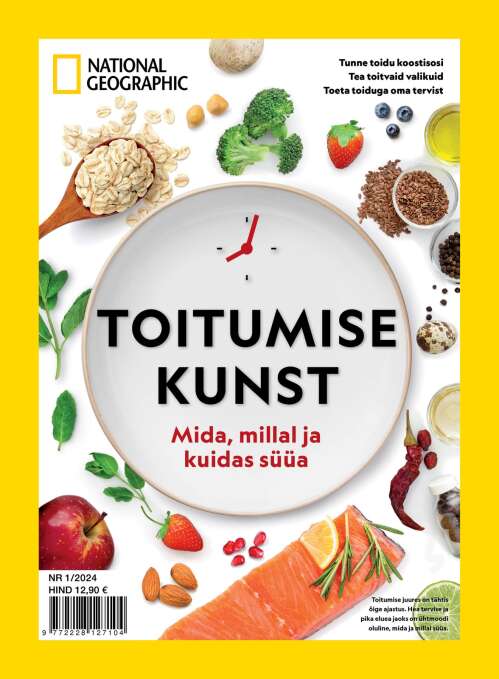 National Geographic Eesti eriväljaanne "Toitumise kunst"