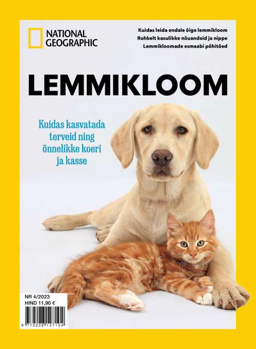 National Geographic Eesti eriväljaanne "Lemmikloom"