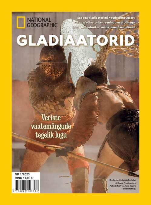 National Geographic Eesti eriväljaanne "Gladiaatorid"