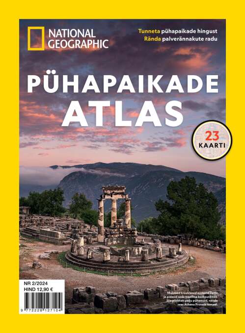 National Geographic Eesti eriväljaanne "Pühapaikade atlas"