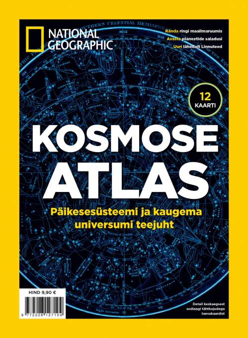 National Geographic Eesti eriväljaanne "Kosmose atlas"